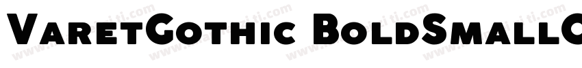 VaretGothic BoldSmallCaps字体转换
